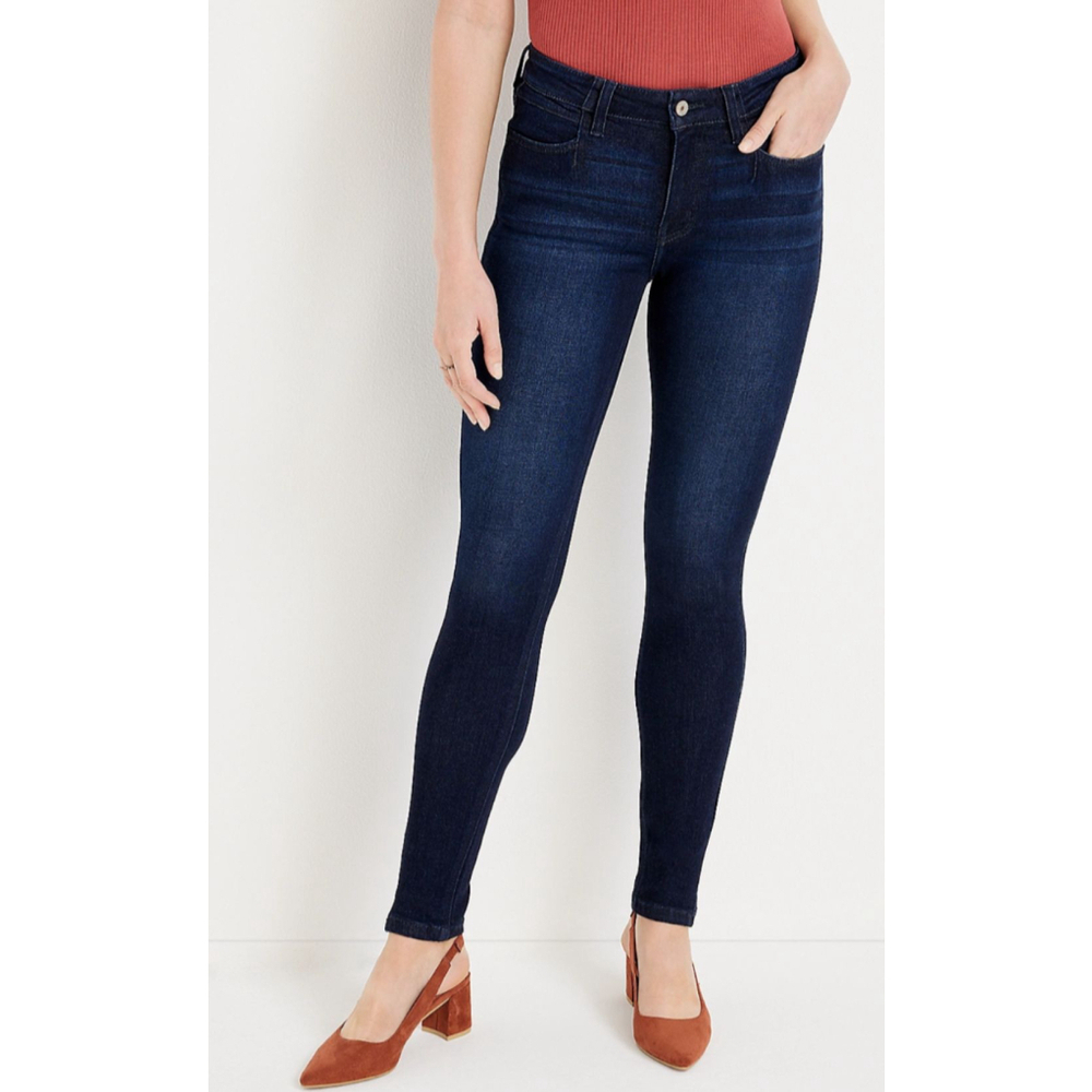 Kancan Midrise Dark Wash Skinny Jeans KC197375 Size 29